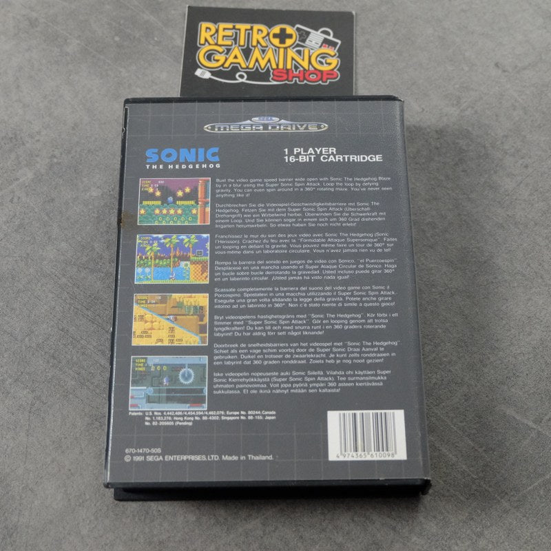 Vendita Sonic the Hedgehog - Retrogaming Shop