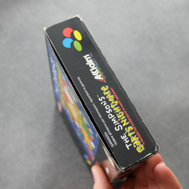 Vendita The Simpson's Bart's Nightmare - Retrogaming Shop