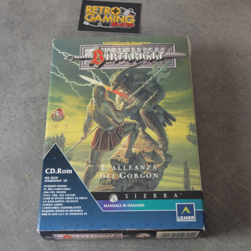 Vendita AD&D Birthright L'alleanza Dei Gorgoni - Retrogaming Shop