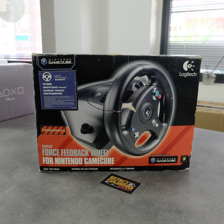 Vendita Force Feedback Wheel Gamecube - Retrogaming Shop