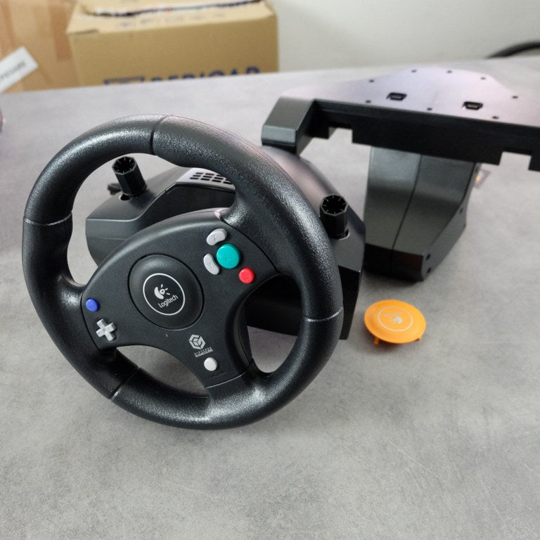 Vendita Force Feedback Wheel Gamecube - Retrogaming Shop