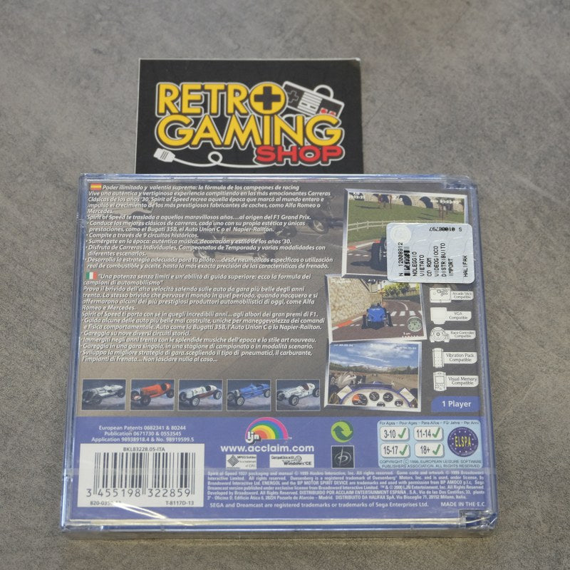 Vendita Spirit of Speed Nuovo - Retrogaming Shop