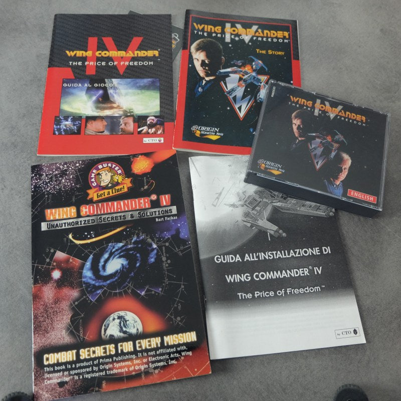 Vendita Wing Commander IV 4 The Price of Freedom - Retrogaming Shop