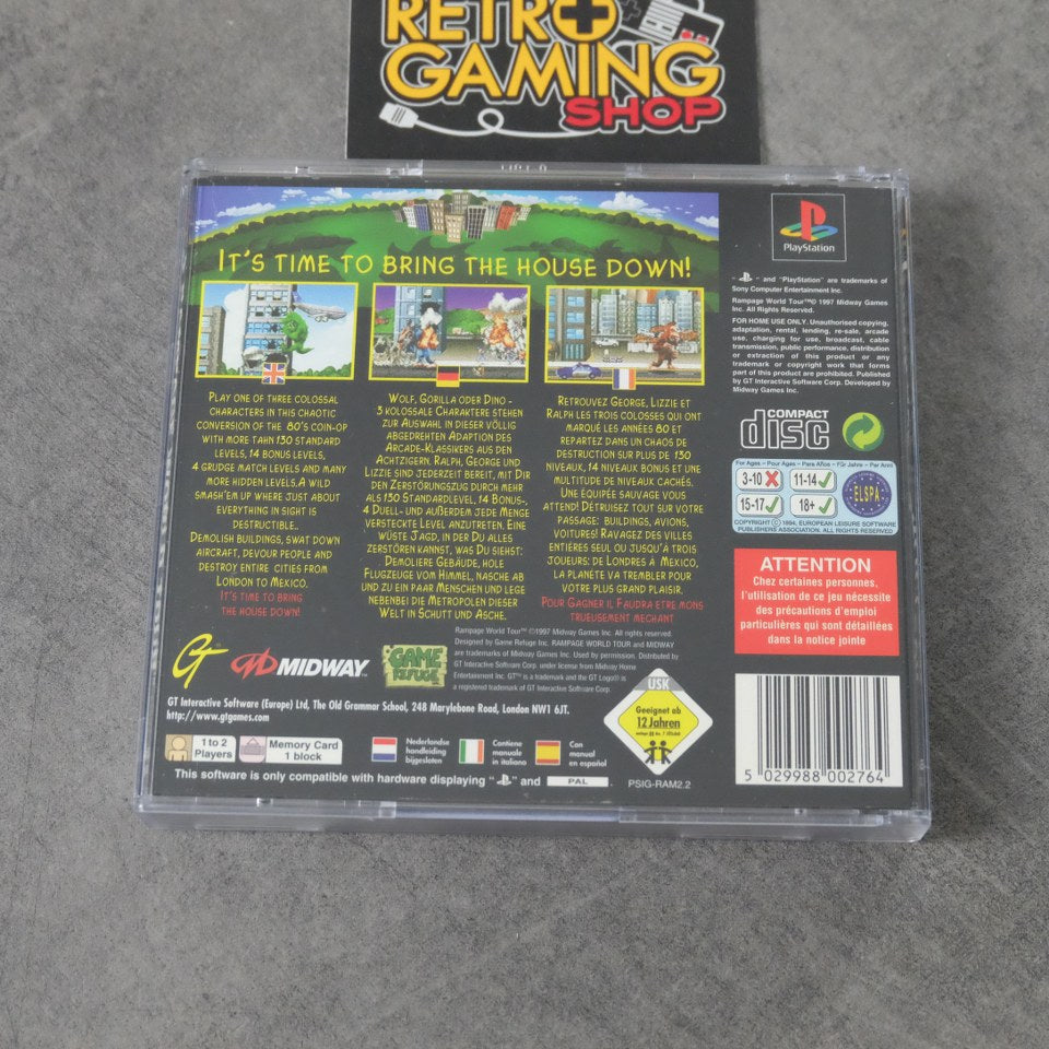 Rampage World Tour Sony