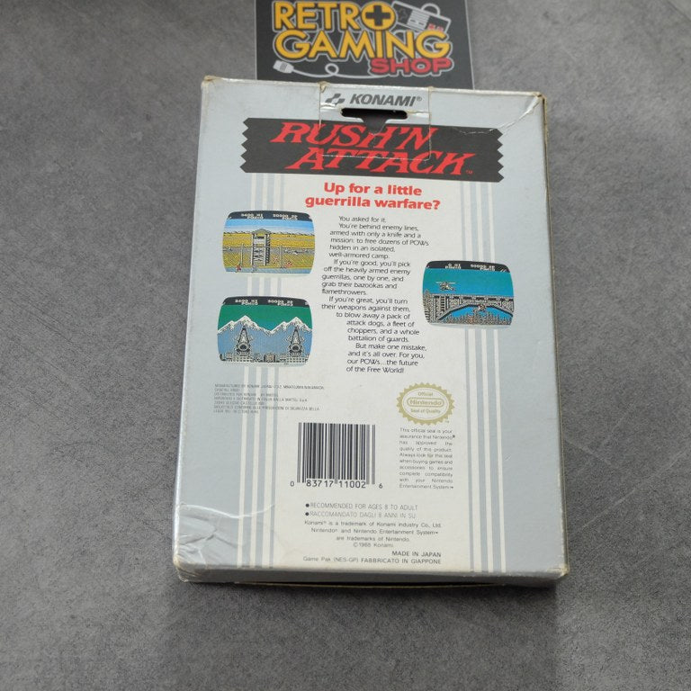 Vendita Rush n Attack - Retrogaming Shop