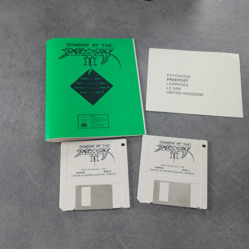 Shadow of The Beast 2 Commodore