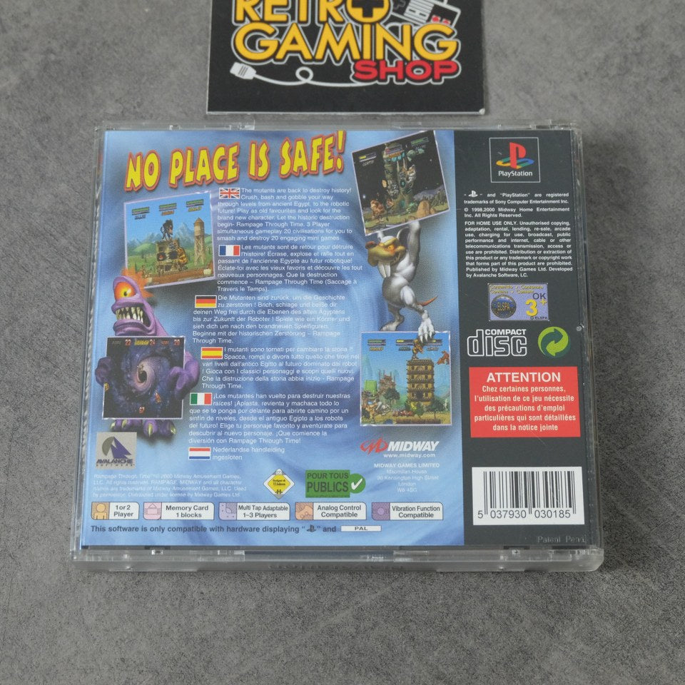 Rampage Through Time Sony