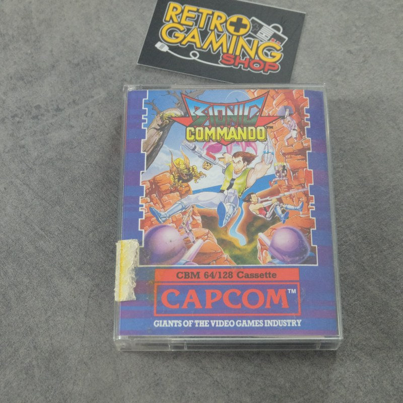 Vendita Bionic Commando Commodore 64 - Retrogaming Shop