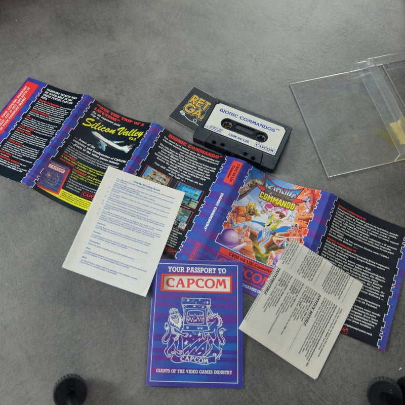 Vendita Bionic Commando Commodore 64 - Retrogaming Shop