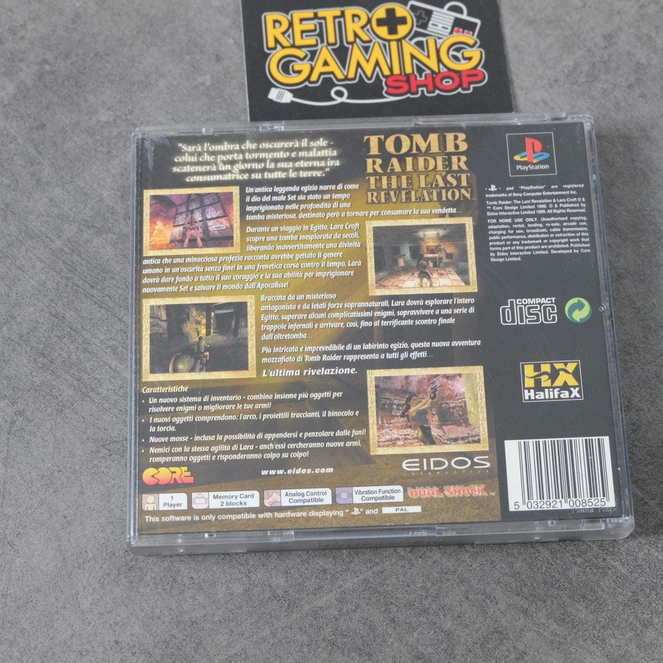 Tomb Raider the Last Revelation Sony