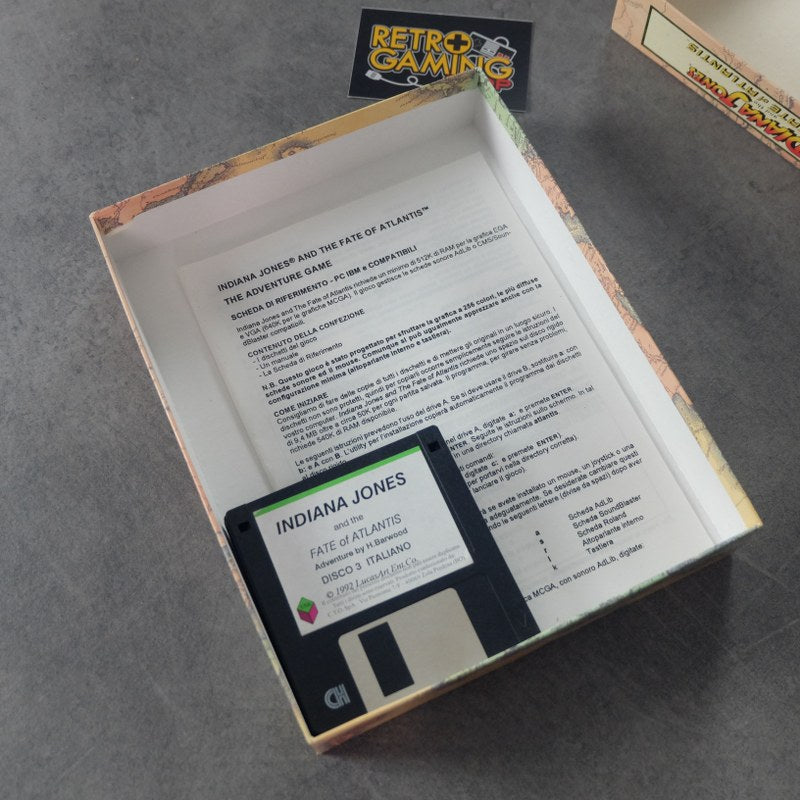 Vendita Indiana Jones And The Fate of Atlantis - Retrogaming Shop