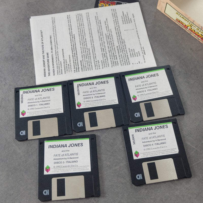 Vendita Indiana Jones And The Fate of Atlantis - Retrogaming Shop