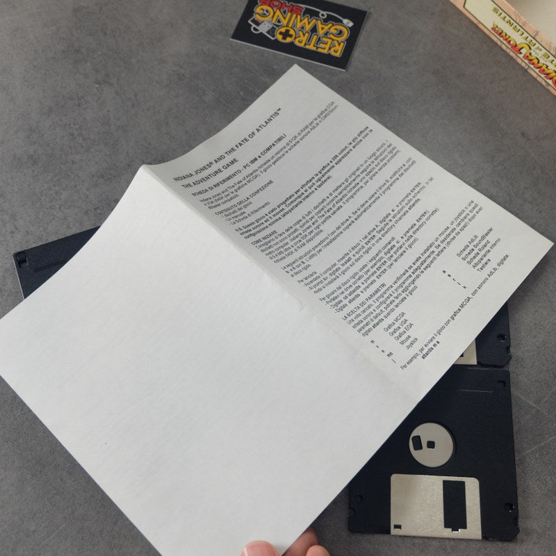 Vendita Indiana Jones And The Fate of Atlantis - Retrogaming Shop