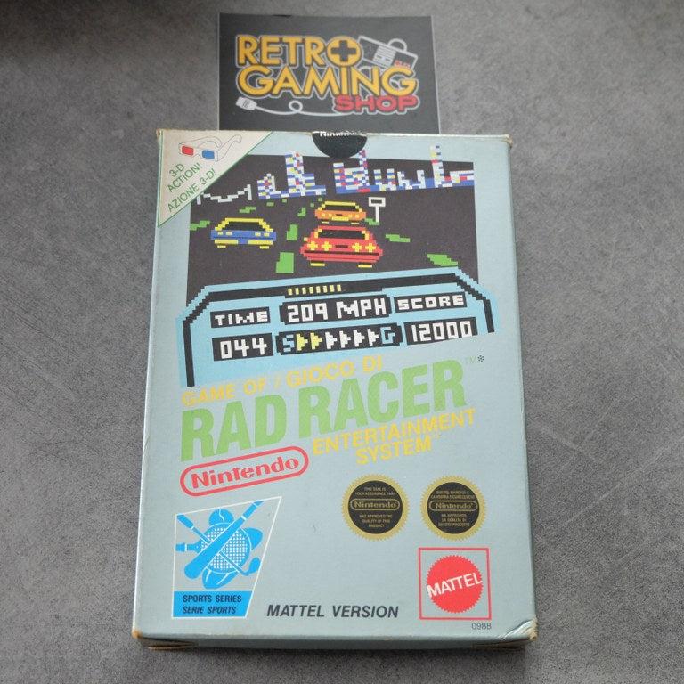 Vendita Rad Racer - Retrogaming Shop