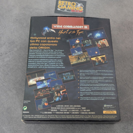 Wing Commander III 3 Heart of The Tiger