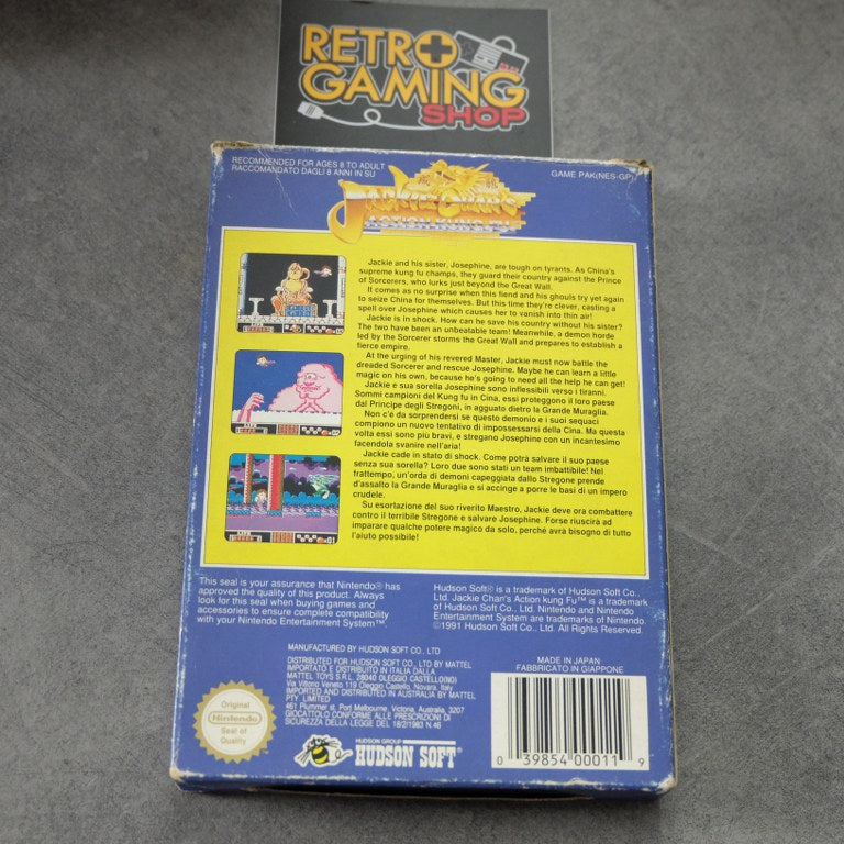 Vendita Jackie Chan’s Action Kung Fu - Retrogaming Shop
