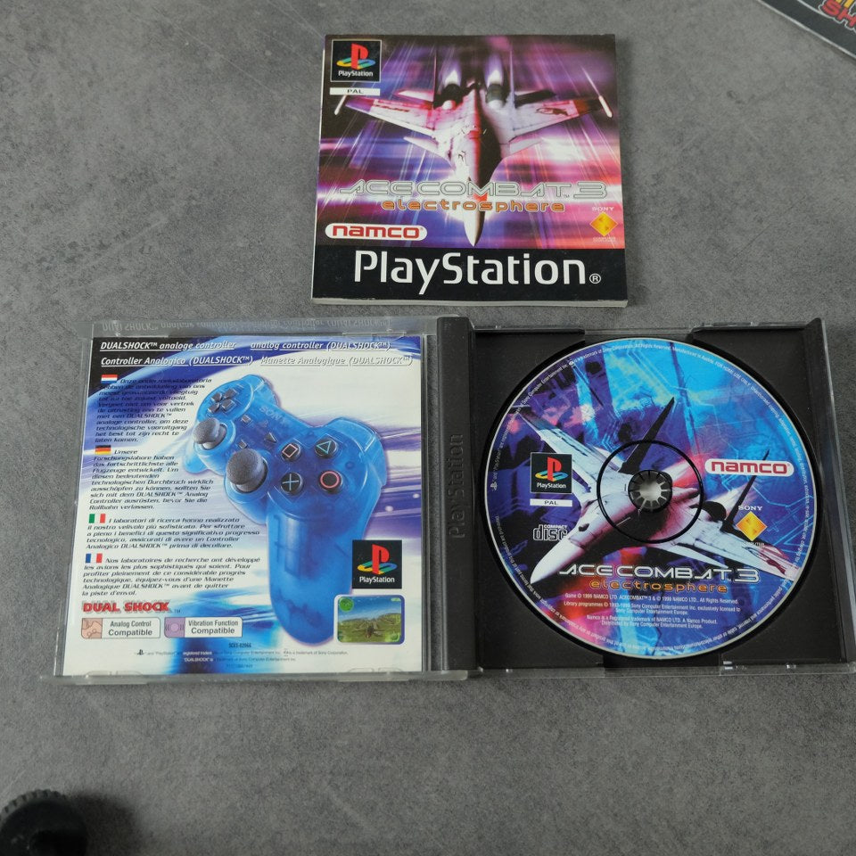 Ace Combat 3 Electrosphere Sony