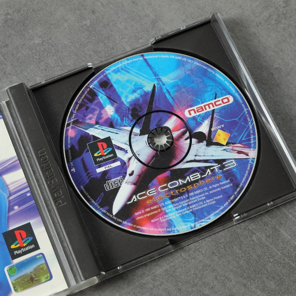 Ace Combat 3 Electrosphere Sony
