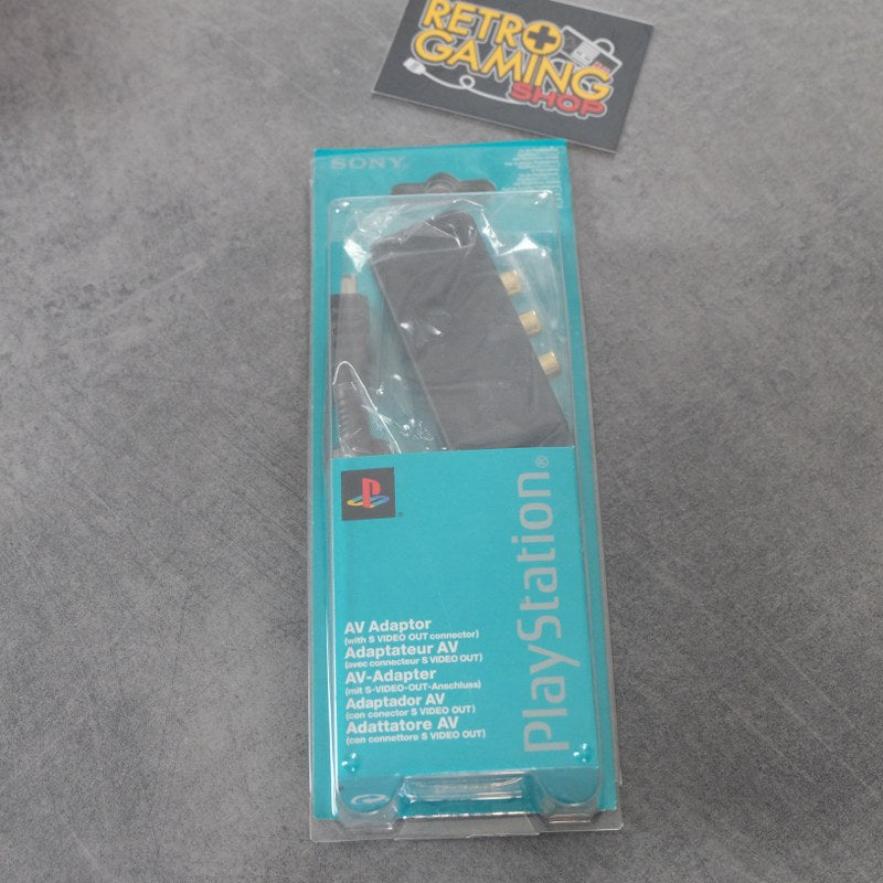 Vendita Cavo AV Adaptor Sony Ufficiale Playstation Nuovo - Retrogaming Shop