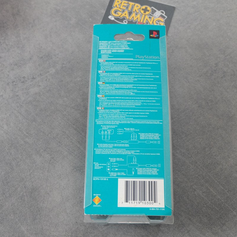 Vendita Cavo AV Adaptor Sony Ufficiale Playstation Nuovo - Retrogaming Shop