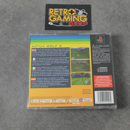 Vendita Actua Golf 3 - Retrogaming Shop