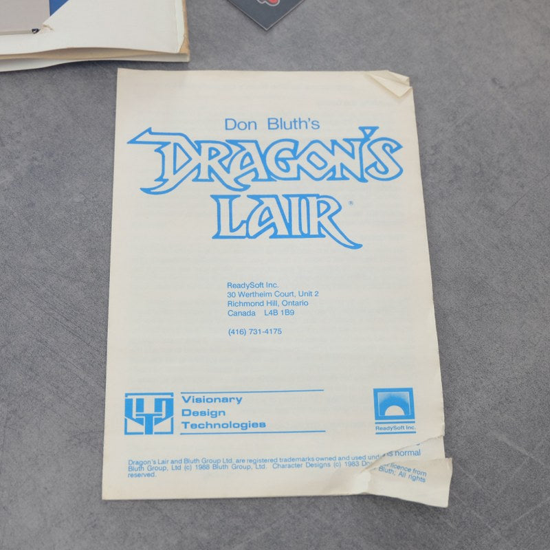 Vendita Dragon's Lair - Retrogaming Shop