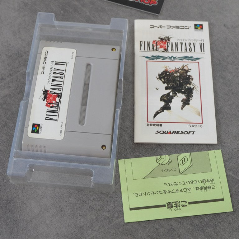 Vendita Final Fantasy VI 6 - Retrogaming Shop