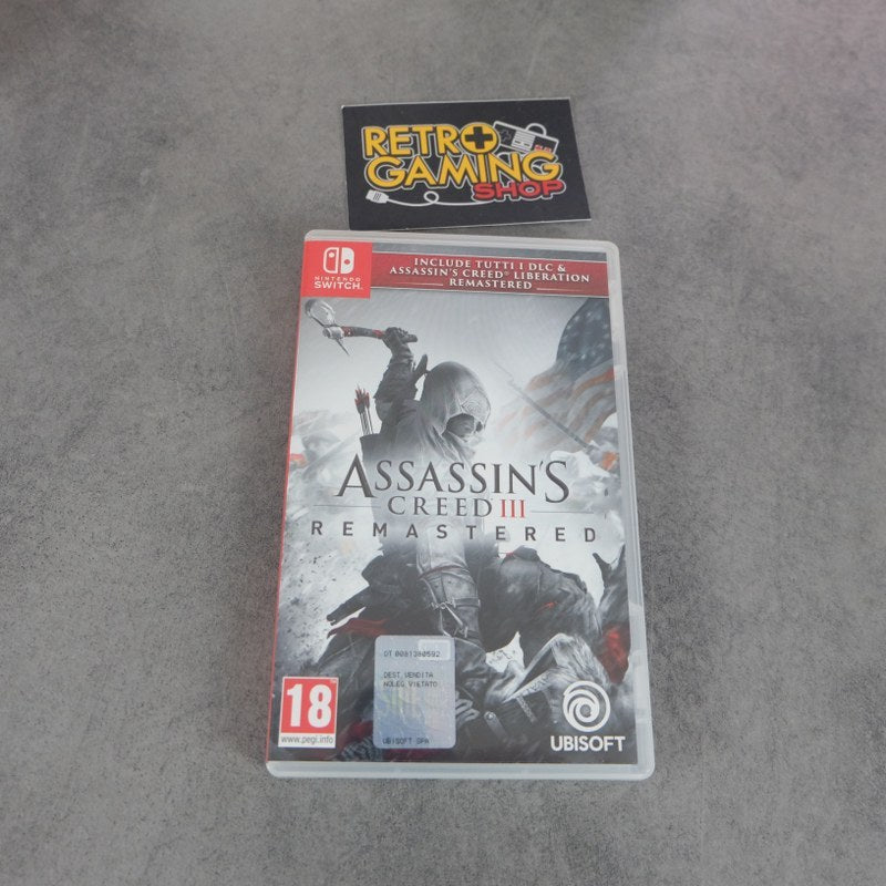 Vendita Assassin's Creed 3 Remastered - Retrogaming Shop