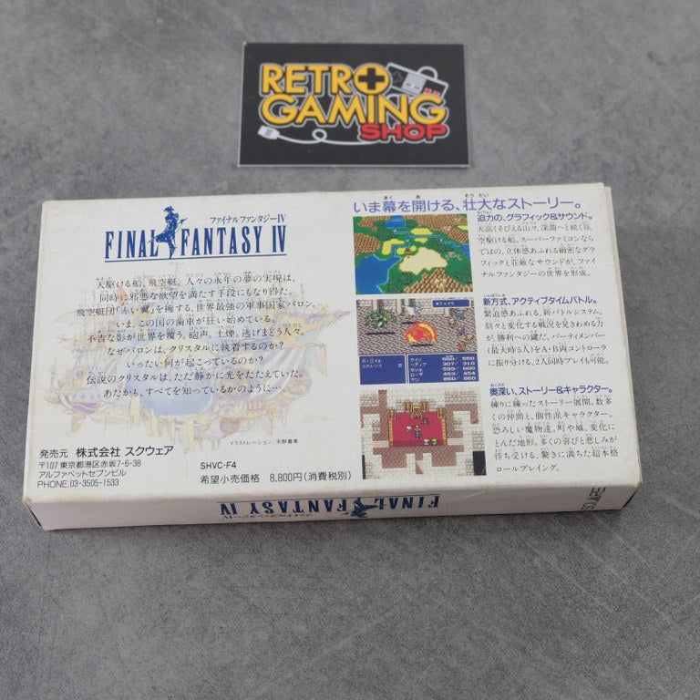 Vendita Final Fantasy IV 4 - Retrogaming Shop