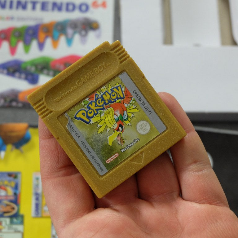 Vendita Pokemon Versione Oro - Retrogaming Shop