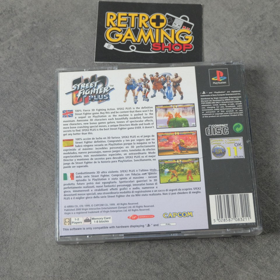 Street Fighter Ex2 Plus Sony