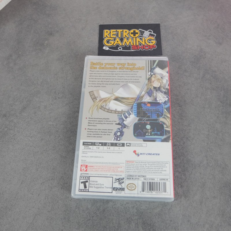 Bloodstained Curse of The Moon 2 Nuovo Nintendo