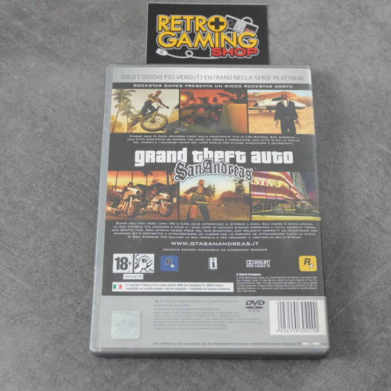 Grand Theft Auto San Andreas Sony