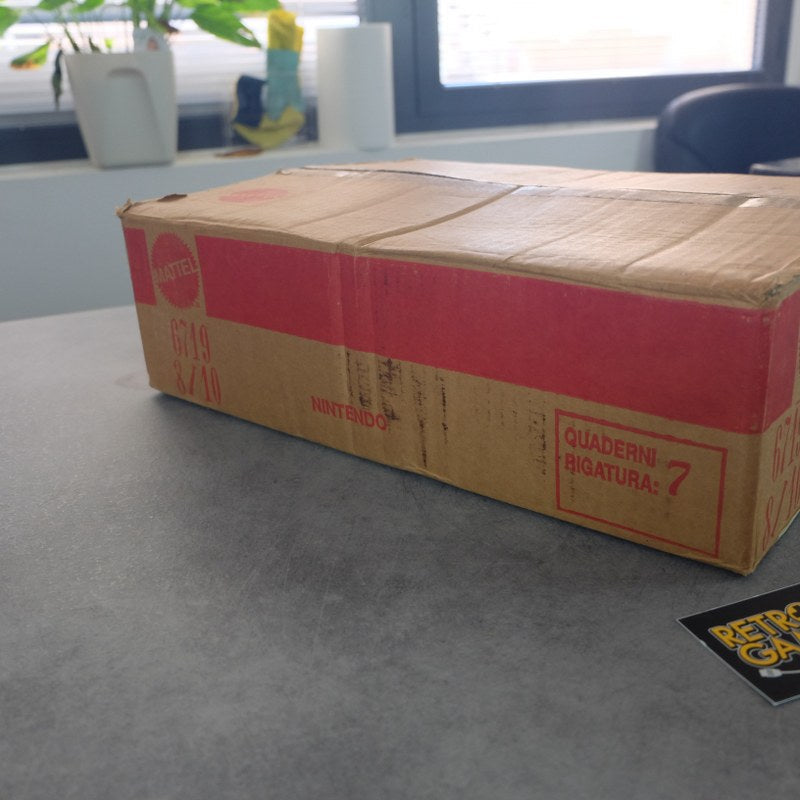 Vendita Set Quaderni Nintendo + Shipping Box Mattel - Retrogaming Shop