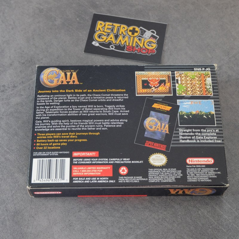 Vendita Illusion of Gaia - Retrogaming Shop