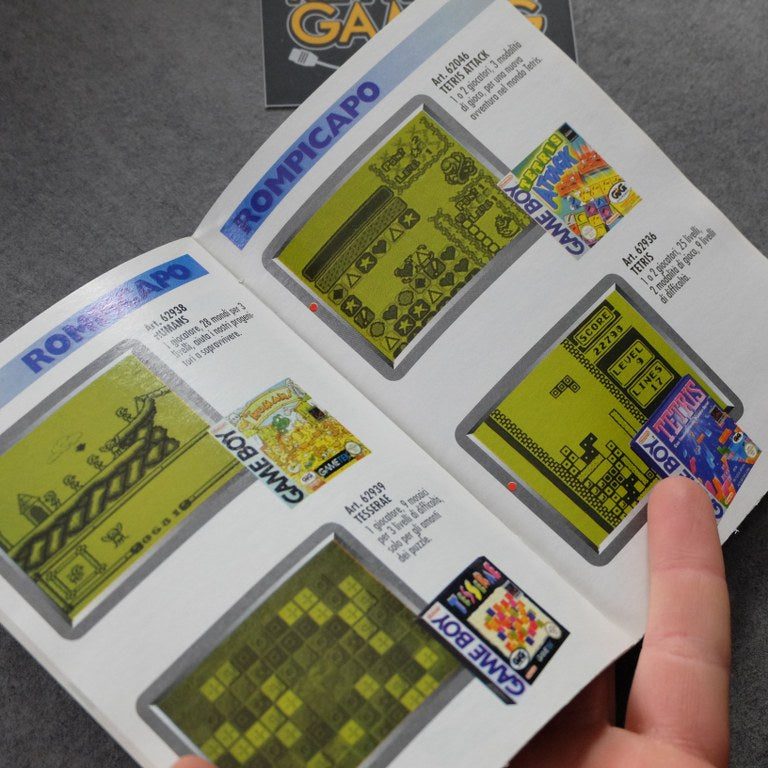 Vendita Catalogo Game Boy '96 - '97 Gig Electronics - Retrogaming Shop