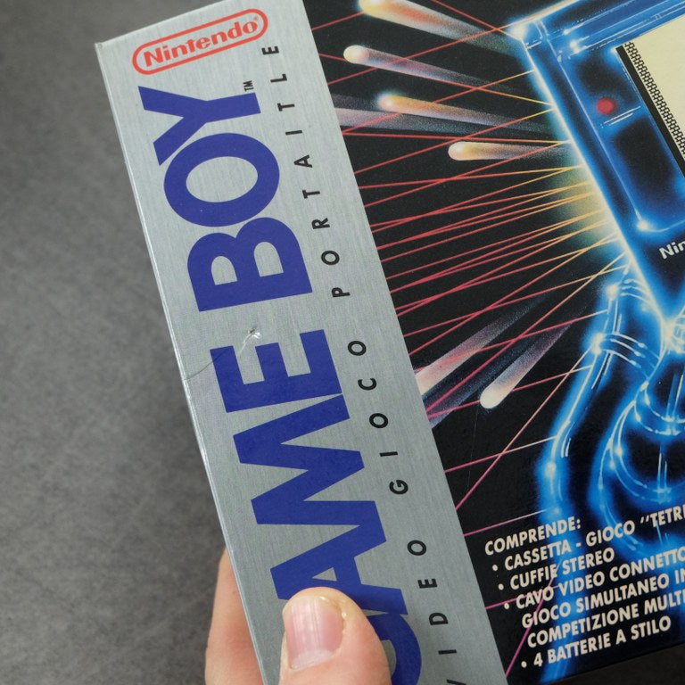 Game Boy Mattel Errore Stampa “Portaitle” Nintendo