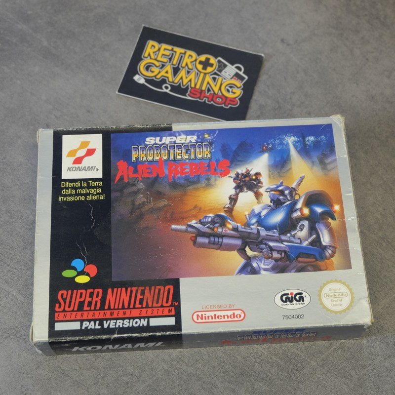 Vendita Super Probotector Alien Rebels - Retrogaming Shop