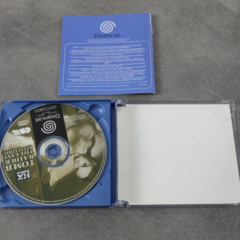 Tomb Raider The Last Revelation SEGA