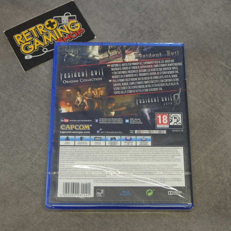 Vendita Resident Evil Origins Collection Nuovo - Retrogaming Shop