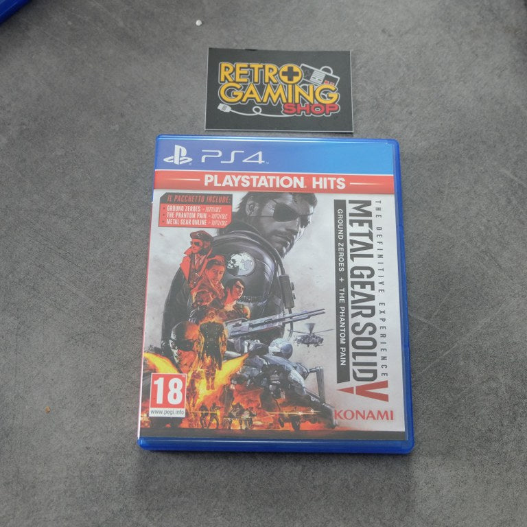 Vendita Metal Gear Solid V Ground Zeroes + The Phantom Pain - Retrogaming Shop