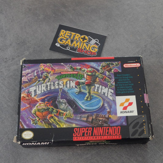 Teenage Mutant Ninja Turtles Turtles in Time Nintendo