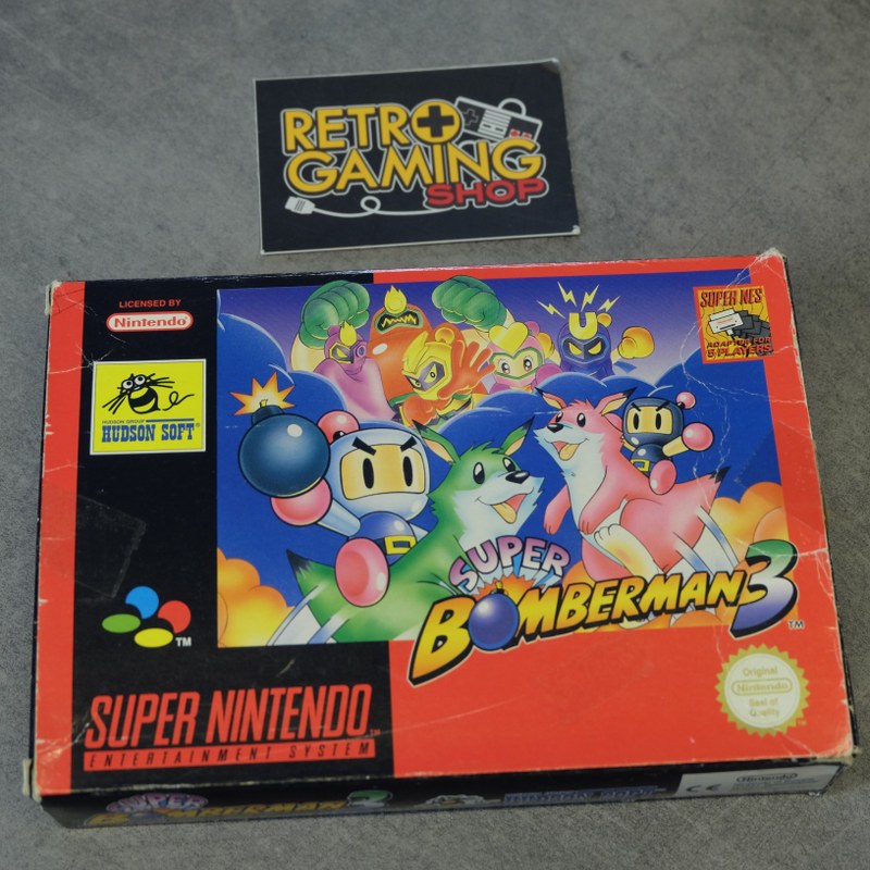 Vendita Super Bomberman 3 - Retrogaming Shop