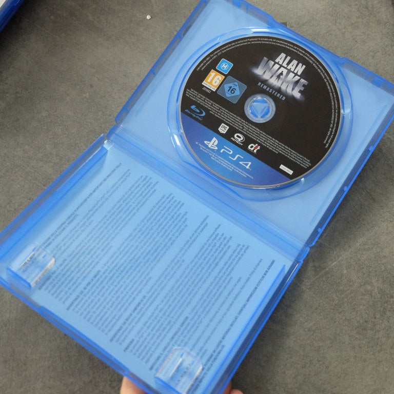 Alan Wake Remastered Sony