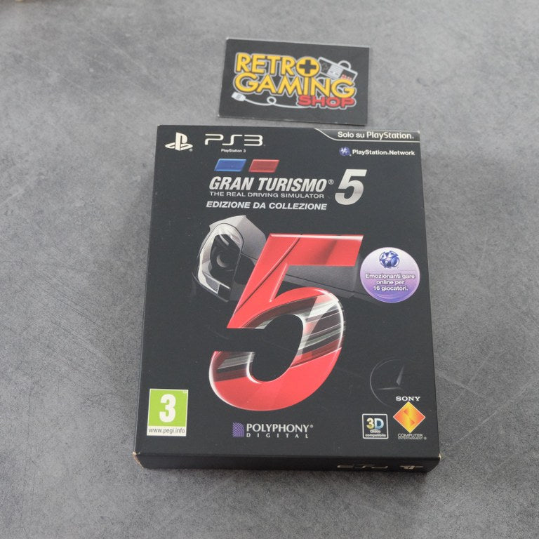 Vendita Gran Turismo 5 Edizione da Collezione - Retrogaming Shop
