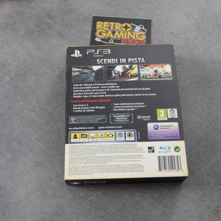 Vendita Gran Turismo 5 Edizione da Collezione - Retrogaming Shop