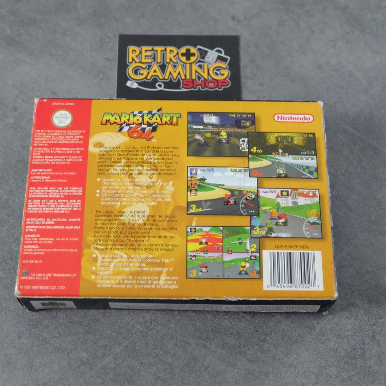 Vendita Mario Kart 64 - Retrogaming Shop