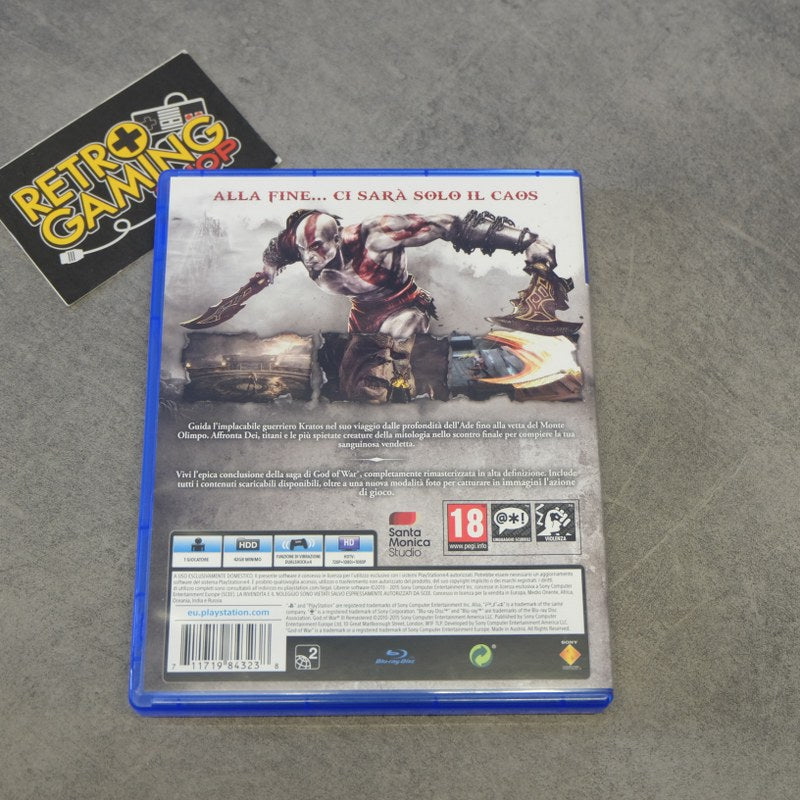 Vendita God of War 3 Remastered - Retrogaming Shop