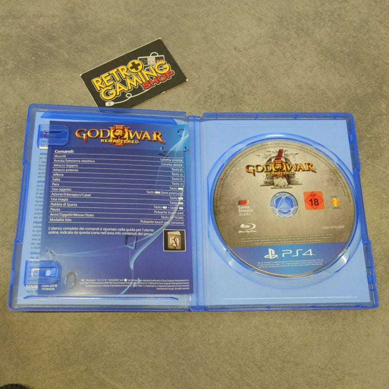 Vendita God of War 3 Remastered - Retrogaming Shop