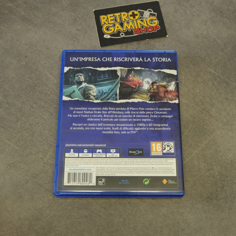 Vendita Uncharted 2 Il Covo Dei Ladri Remastered - Retrogaming Shop
